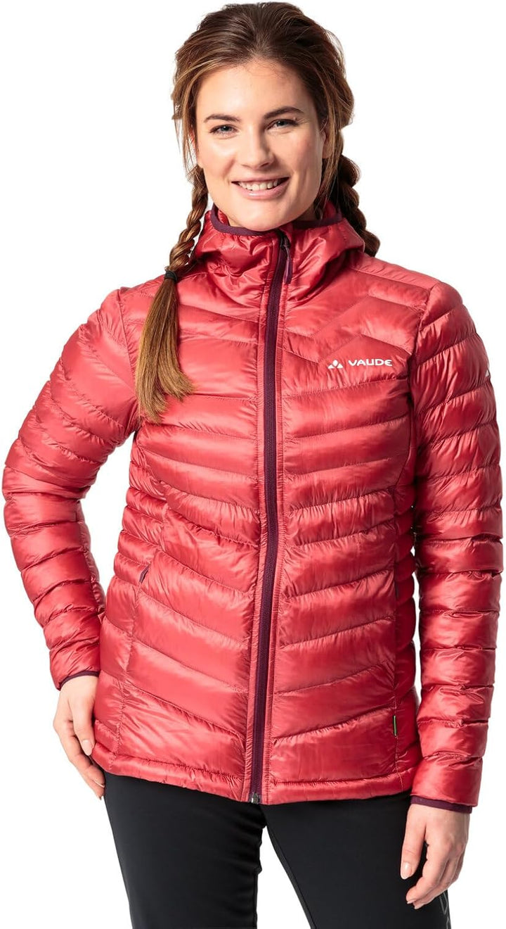 VAUDE Damen Women's Batura Hooded Insulation Jacket Jacke 34 brick, 34 brick