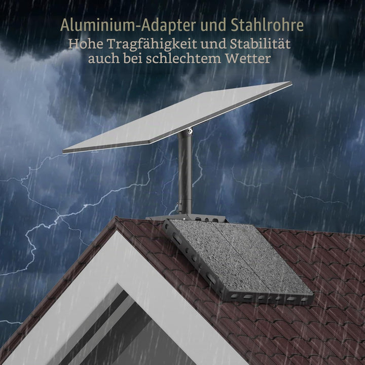 Yangers halterung flach dachziegel kit für Starlink Gen 3 Standard V3 Dish, 360° voll verstellbare d