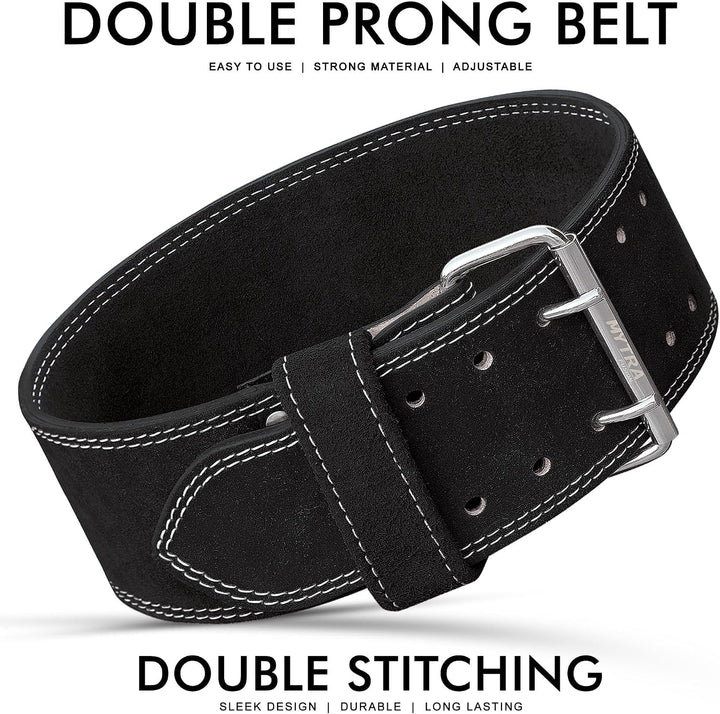 Mytra Fusion power weight lifting belt L4 weight training leather belt power belts for squats workou
