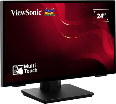 Viewsonic TD2465 59,6 cm (24 Zoll) Touch Monitor (Full-HD, HDMI, USB, 10 Punkt Multitouch, integrier