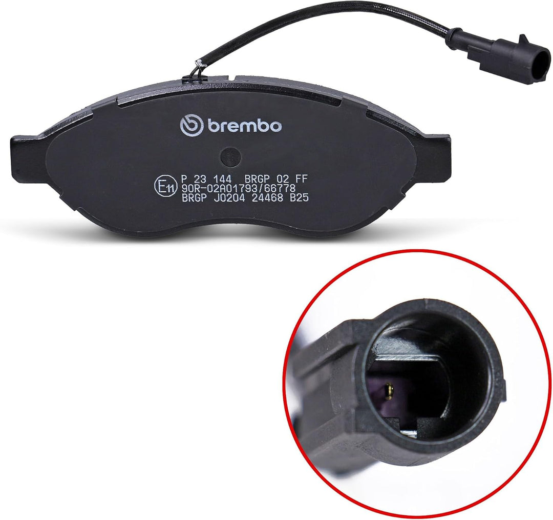 Brembo P23144 Vordere Bremsbeläge, Anzahl 4