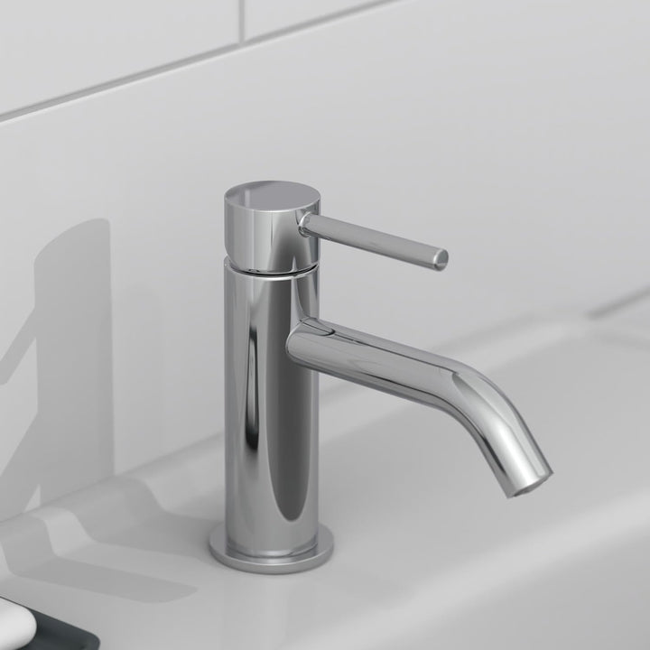 SCHÜTTE Kaltwasserhahn ARAGON 37955, Wasserhahn Bad nur für Kaltwasser, Waschtischarmatur im Gäste-W