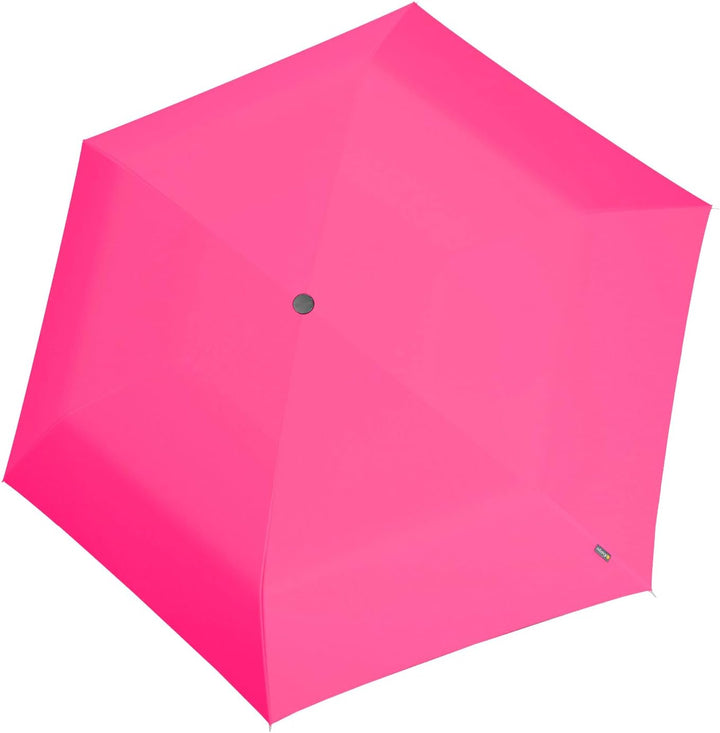 Knirps U.200 Ultra Light Duomatic - Taschenschirm Regenschirm neon pink