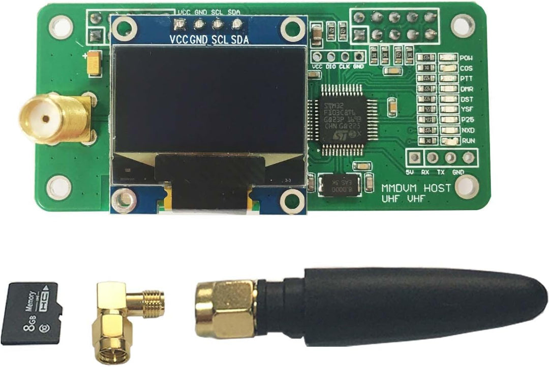 MMDVM Hotspot Board Digital Voice Modem Support DMR DSTAR YSF P25 NXDN for Raspbery P Zero W 2w Pi 1