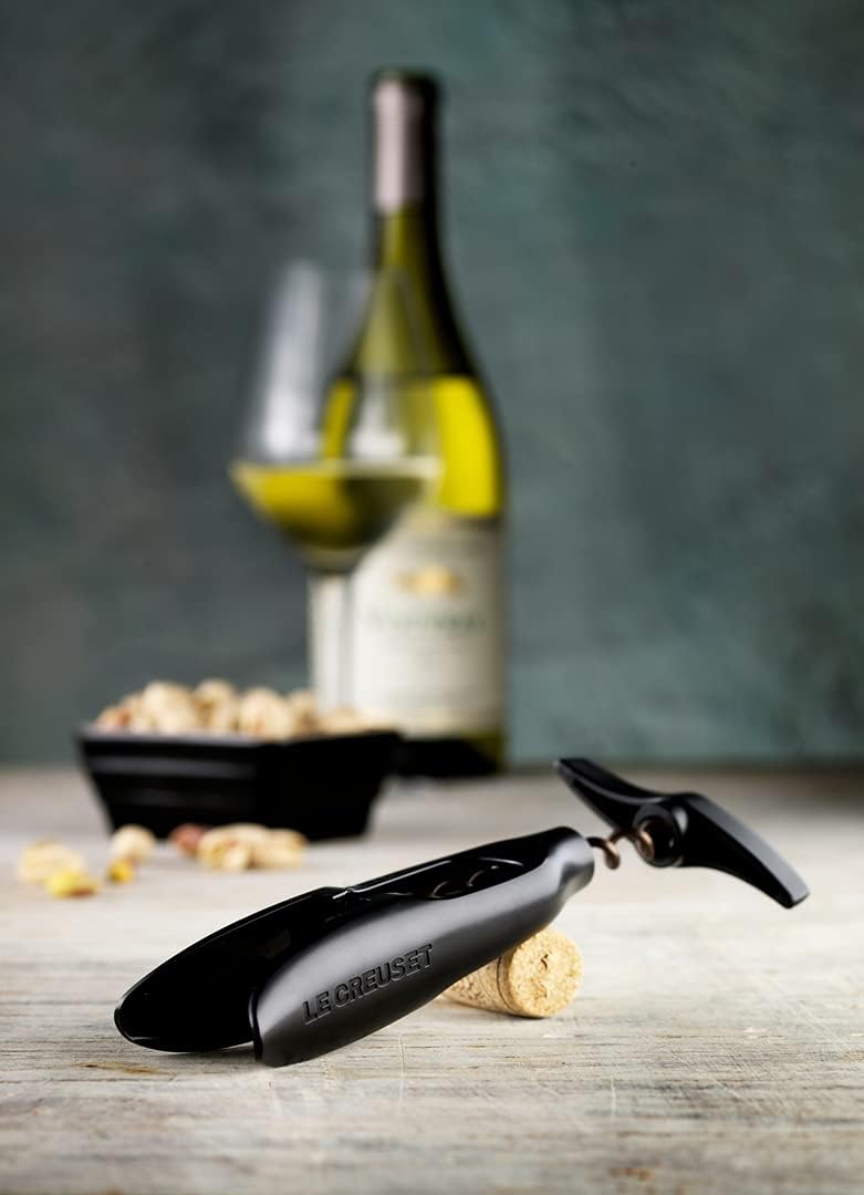 Le Creuset Classic Tischmodell Korkenzieher mit Kapselschneider Geschenkset, GS 100 , Kunststoff, Sc