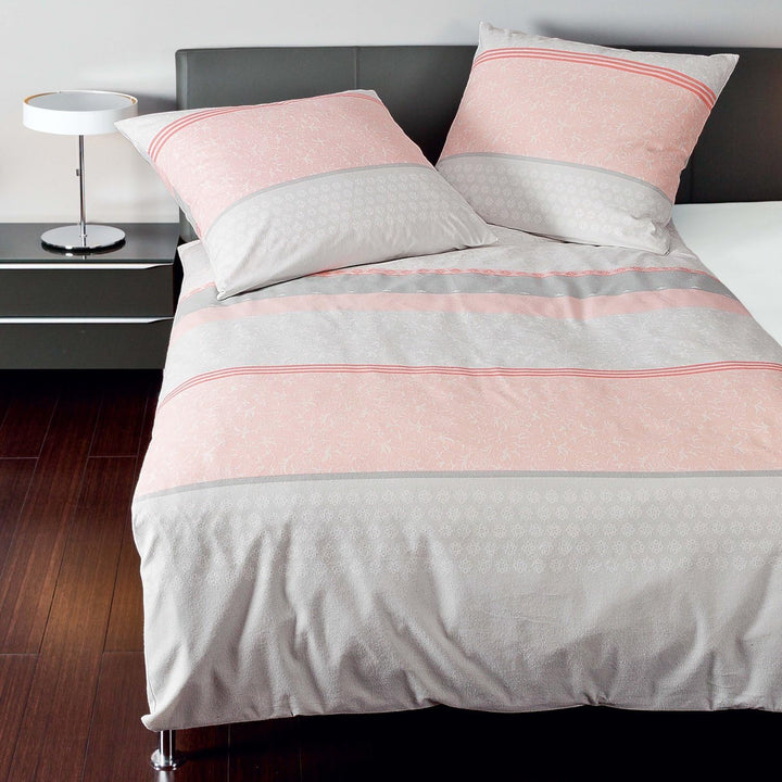 Janine Design Feinbiber Bettwäsche Davos 65020-01 1 Bettbezug 135 x 200 cm + 1 Kissenbezug 80 x 80 c