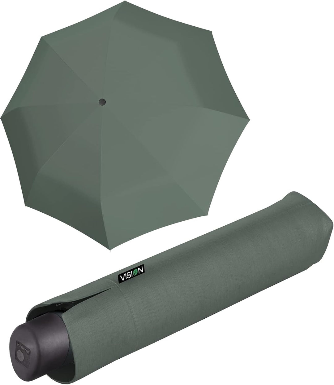 Knirps nachhaltiger Damen Taschenschirm Vision Manual - plant, Plant