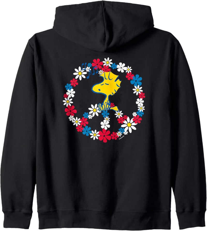 Erdnüsse - Woodstock Peace Americana Kapuzenjacke