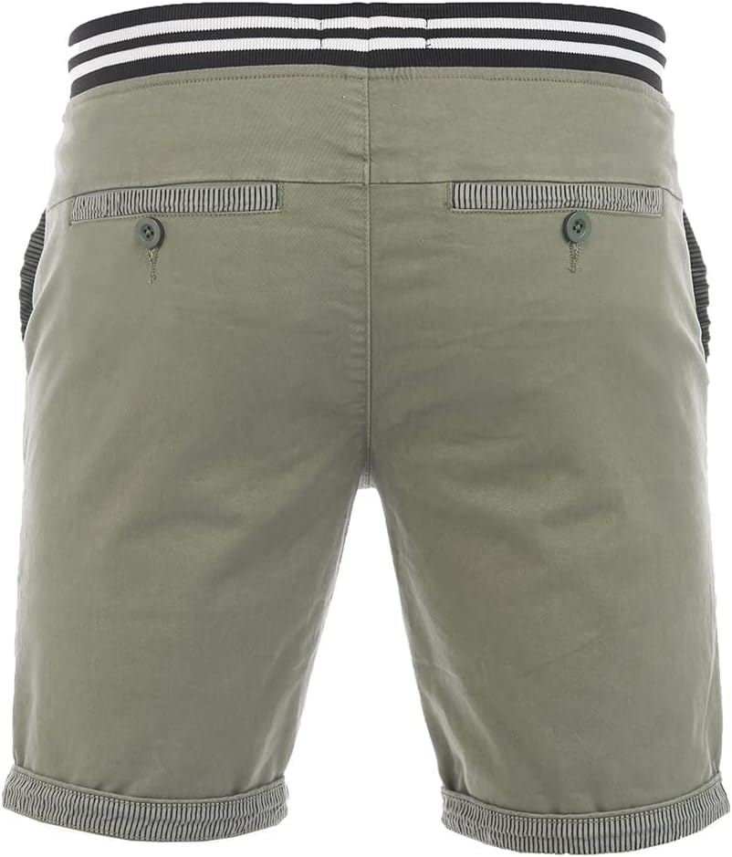 riverso Herren Shorts RIVMichel Kurze Bermuda Hose Regular Fit Sommer Sport Strand Shorts Tunnelzug