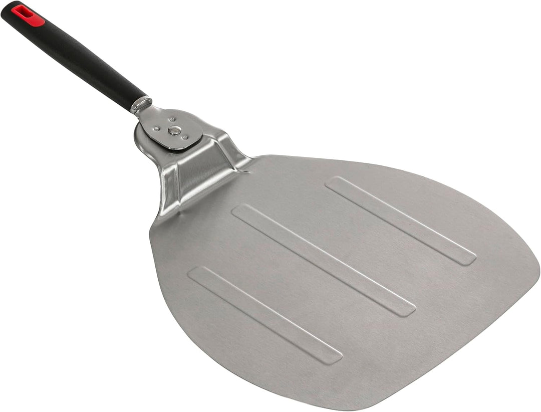 Dehner Pizzaheber, Pizzaschieber klappbar/hochwertig, ca. 38 x 5.5 x 31.5 cm, Edelstahl/Kunststoff,