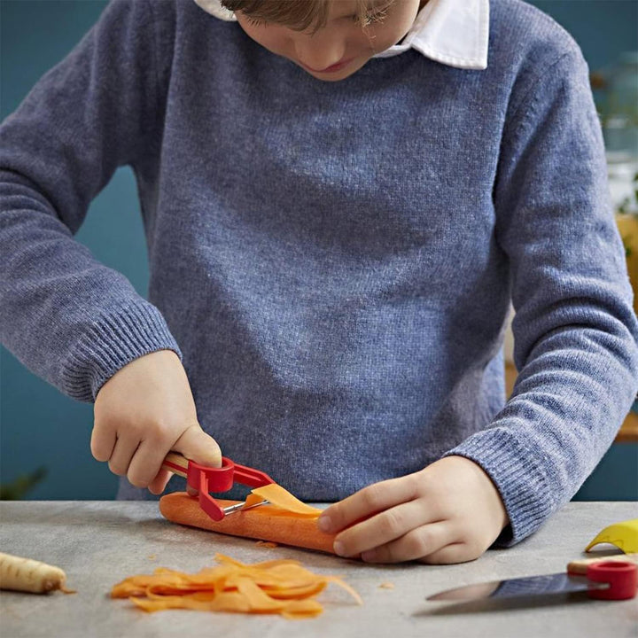 Opinel Le Petit Chef, Küchenmesser-Set, 2-teilig Messer, grau, 26