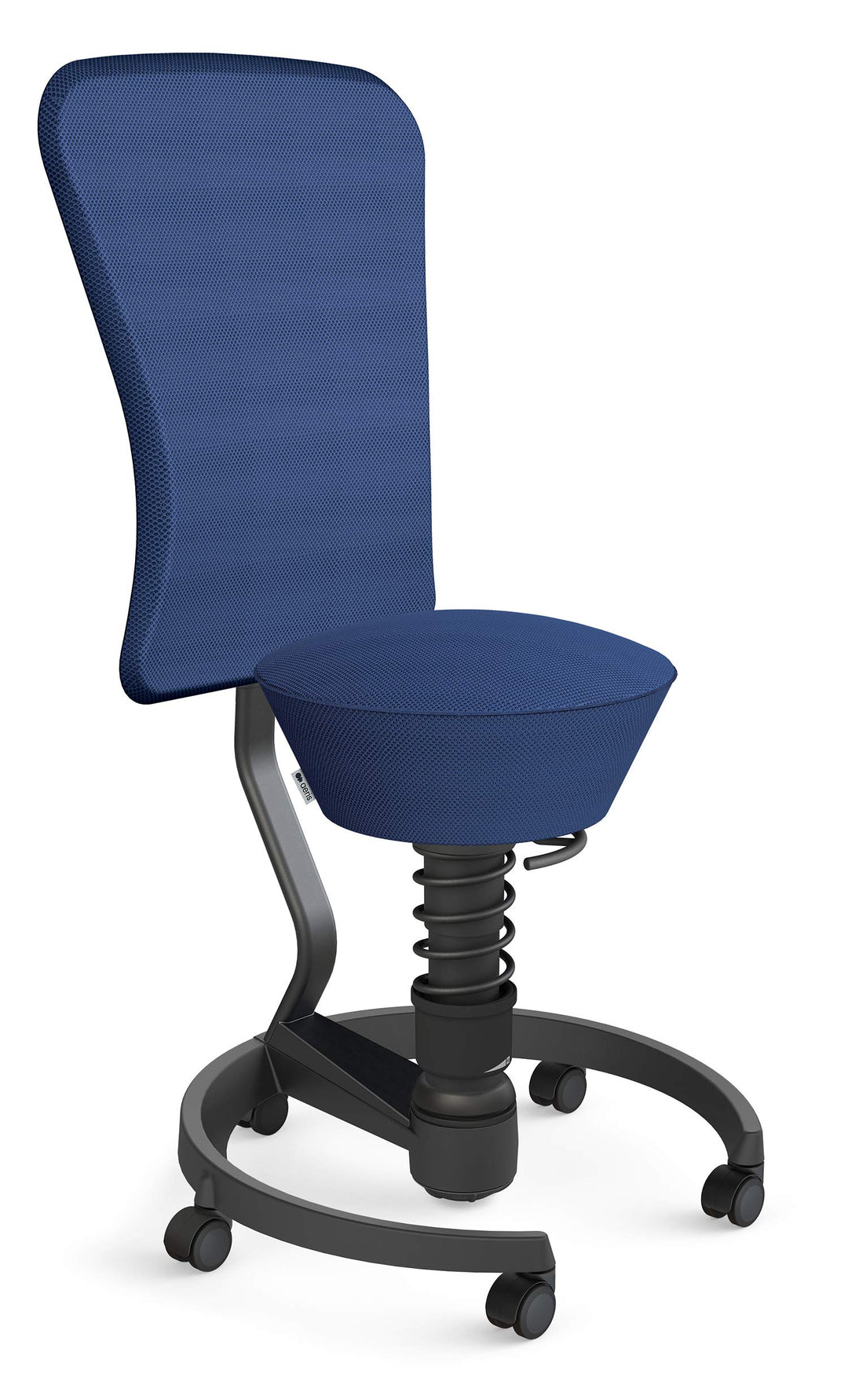 aeris Swopper Air – Ergonomischer Hocker mit extra weicher Polsterung – Bürohocker höhenverstellbar