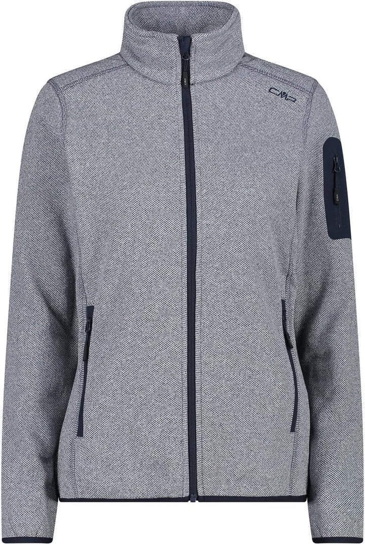 CMP Damen Fleecejacke Jacke 40 B. Blau-weiss, 40 B. Blau-weiß