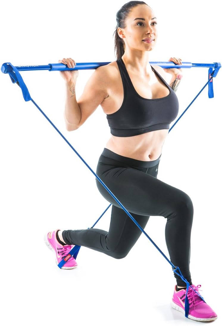Gymstick Original Gold Super Strong (Splittet in der Mitte) Schwarz, Schwarz