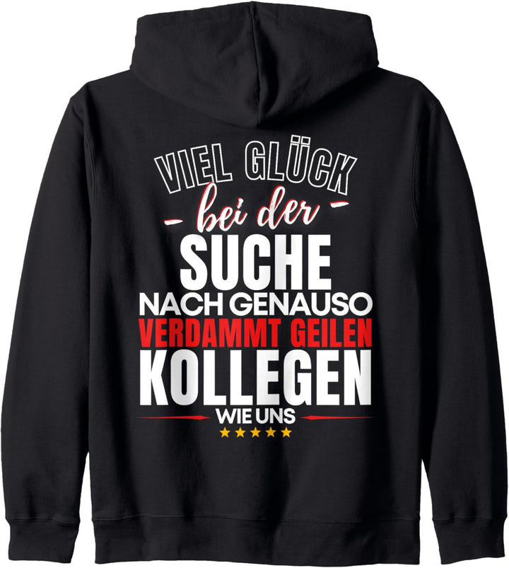 Neuer Job Lustiges Kollege Abschied Spruch Abschieds Kapuzenjacke