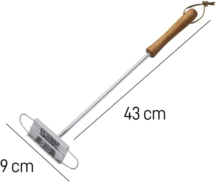 mikamax – BBQ Branding Iron – BBQ gagdet - personalisiertes Geschenk - Brandeisen - Gourmet - Fleisc