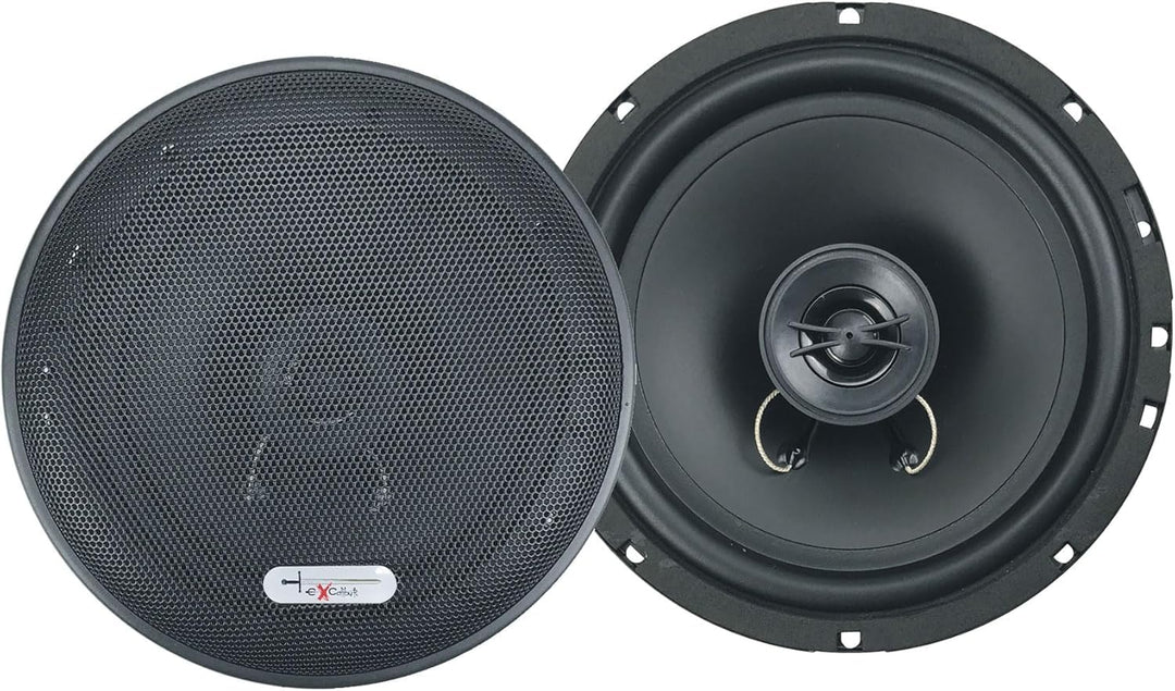 Excalibur 172 cm 2-Weg 2-Wege Auto-Lautsprecher 16,5 cm/6,5 400 W Paar Preis, Schwarz