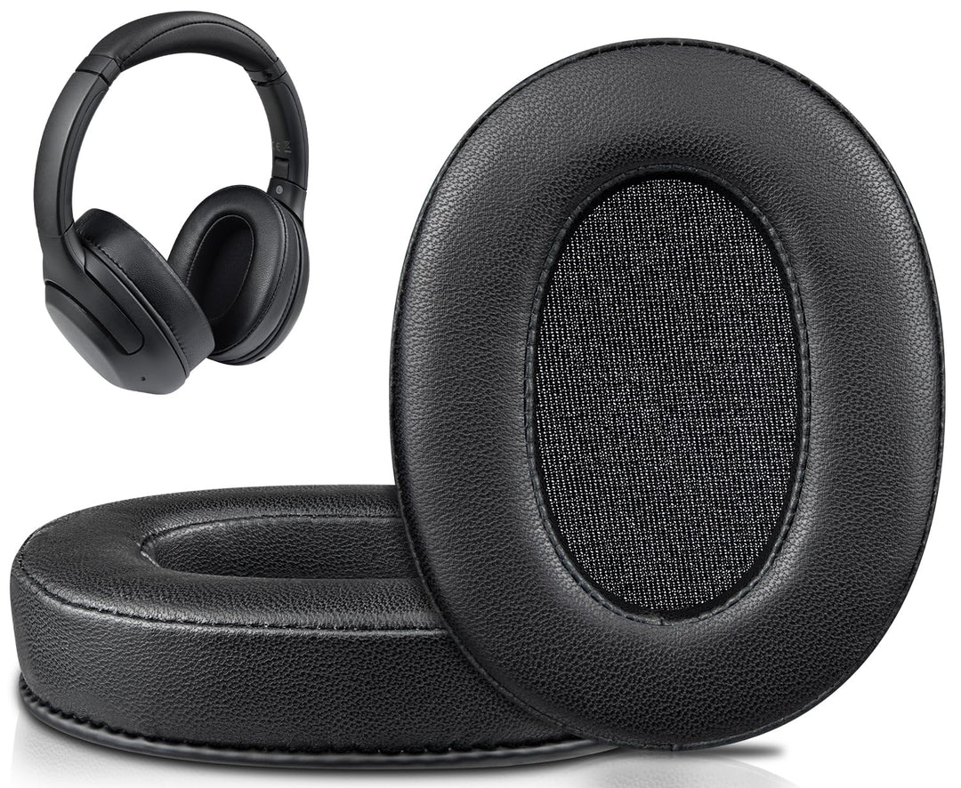 SOULWIT Lammfell Ersatz Ohrpolster für Sony WH-XB900N/WH-CH710N/WH-CH720N/WH-RF400/MDR-RF895RK Kopfh
