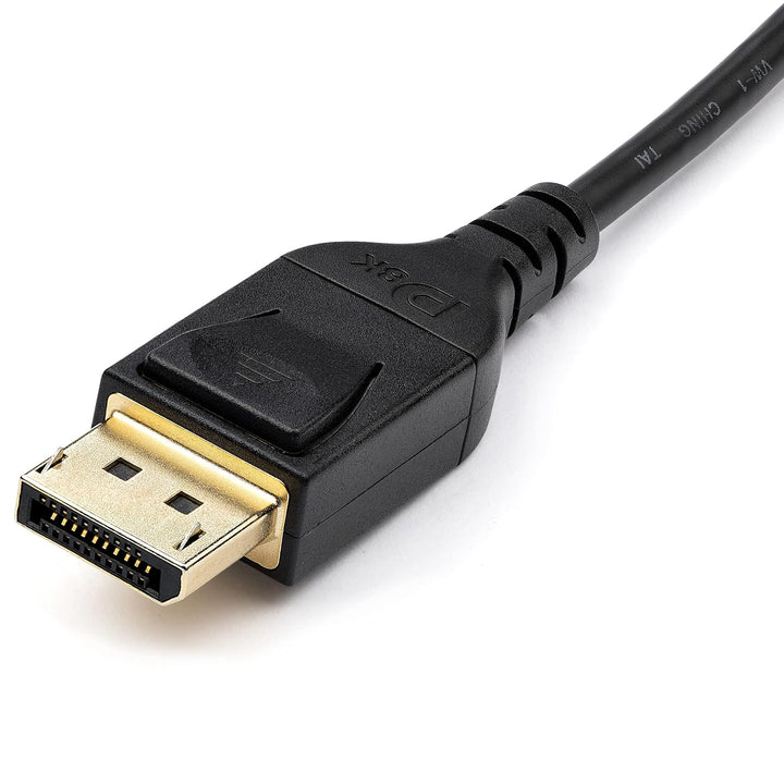 StarTech.com 2M Mini DP to DISPLAYPORT 1.4-8K 60HZ VESA Certified Cable 6 ft / 2 m, 6 ft / 2 m
