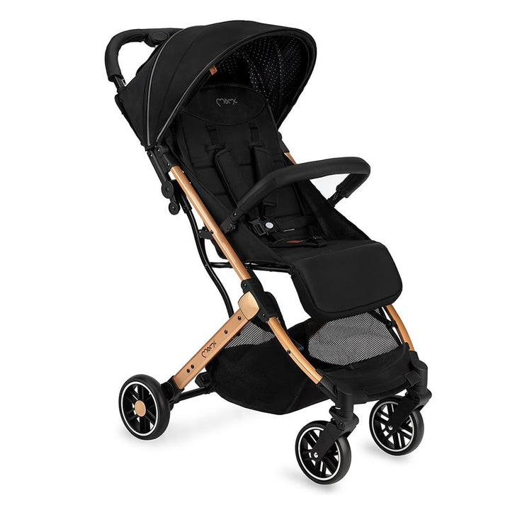 MoMi ESTELLE Kinderwagen ab 6. Monat (bis 15 kg), klappbarer Buggy mit 5-Punkt-Sicherheitsgurt, Eink