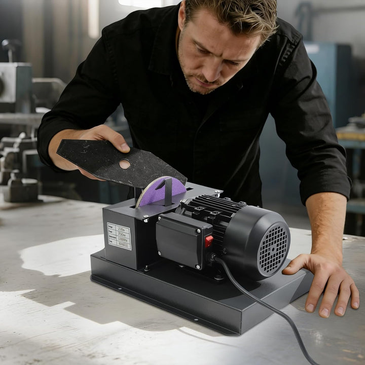 Tischschleifmaschine 750W 1700 RPM mit 23cm Schleifrad für Landwirtschaft