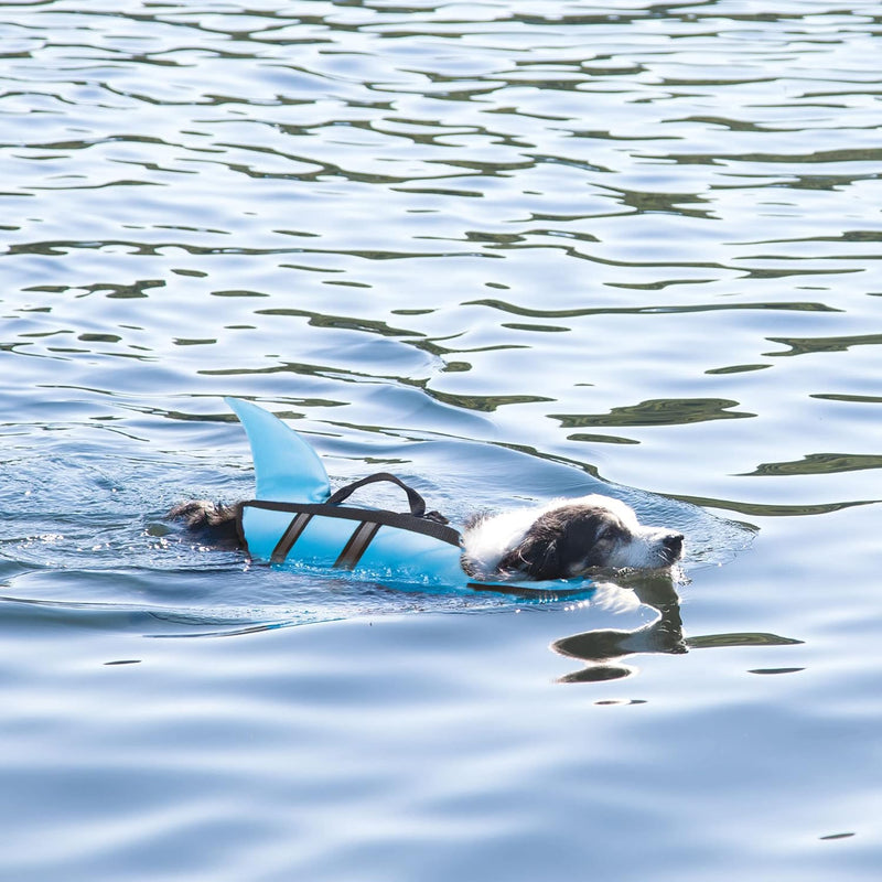 Nobby Hunde Schwimmweste Sharky - verstellbare Brust- und Bauchgurte - Schwimmhilfe - Rettungsweste