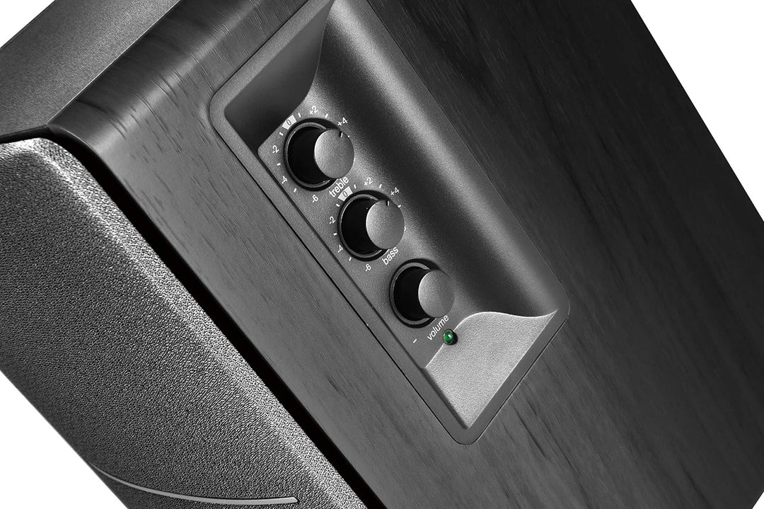 Aktivboxen Edifier Studio R1280T 2.0 schwarz Ohne Bluetooth und Digitaleingänge Schwarz, Ohne Blueto
