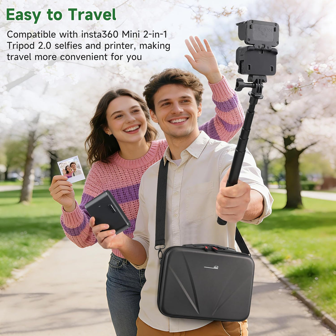 Tasche für Insta360 ACE Pro/Ace Pro 2 Xplorer Grip Pro Flash Print Bundle Case Zubehör Hard Storage