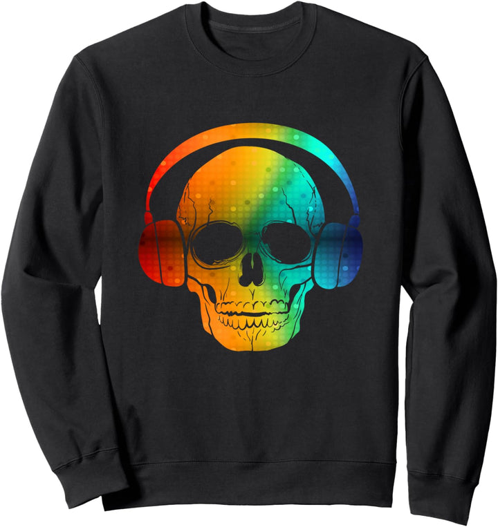 Totenkopf DJ disc Jockey Sweatshirt