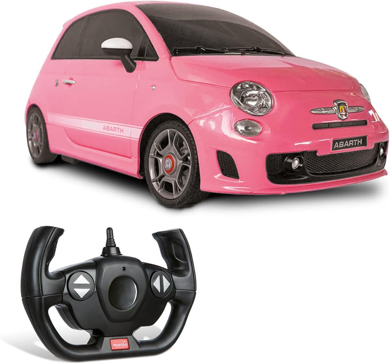 Mondo Motors, ABARTH 500 PINK, Modell im Massstab 1: 14, Geschwindigkeit bis zu 10 km / h, Spielzeug