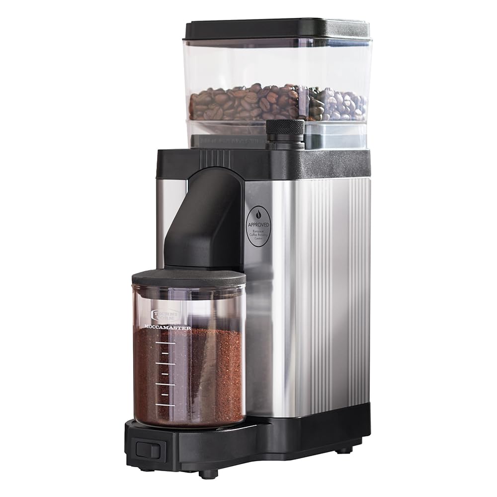 Moccamaster KM5 Kaffeemühle, Polished Silver, Polished Silver