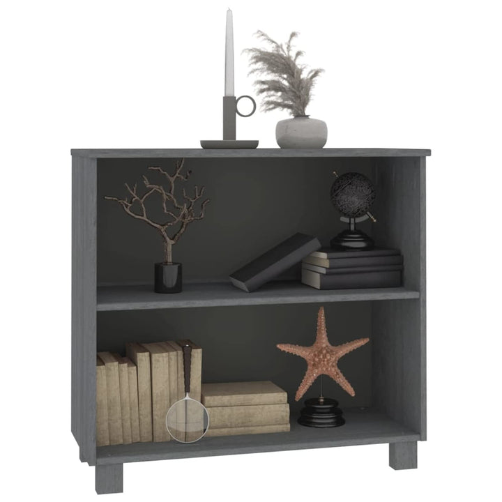 Gecheer Sideboard Kommode mit 2 Ablagen Beistellschrank Flurschrank Bücherschrank Mehrzweckschrank M