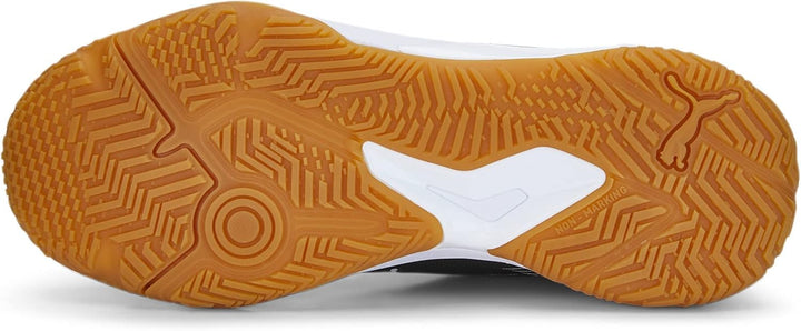 PUMA Herren Solarflash Ii Indoor Court Shoe 37 EU Puma Black Puma White Fizzy Light Gum, 37 EU Puma