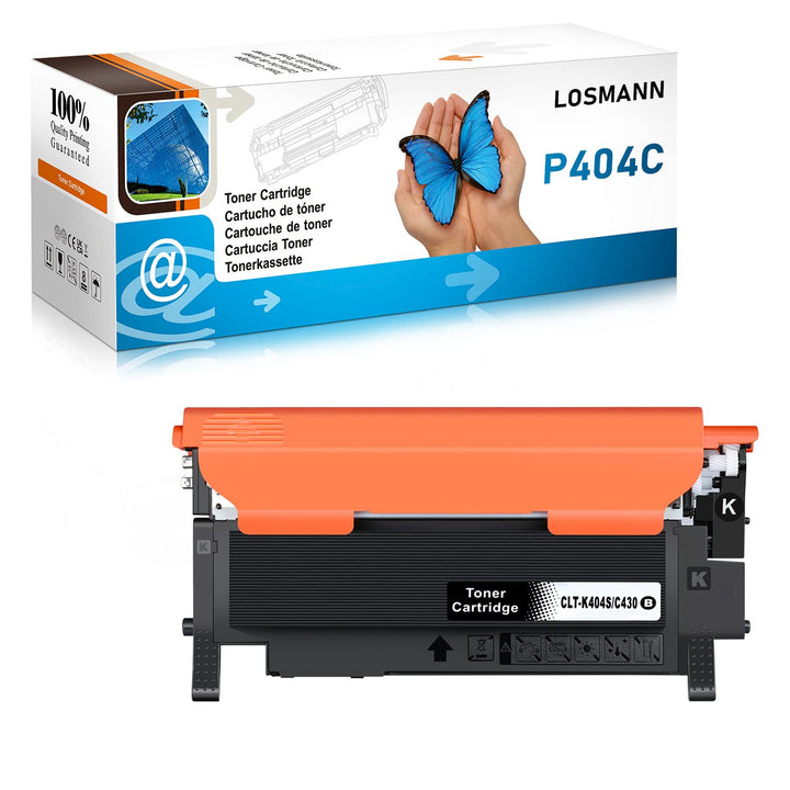 LOSMANN Toner Kompatibel für Samsung P404 CLT-P404C 404S CLT-K404S CLT-C404S CLT-M404S CLT-Y404S für