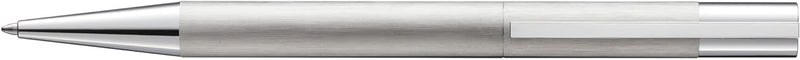 LAMY scala Kugelschreiber 251 – Kuli aus Edelstahl in der Farbe Brushed, strichmattiert mit Drehmech