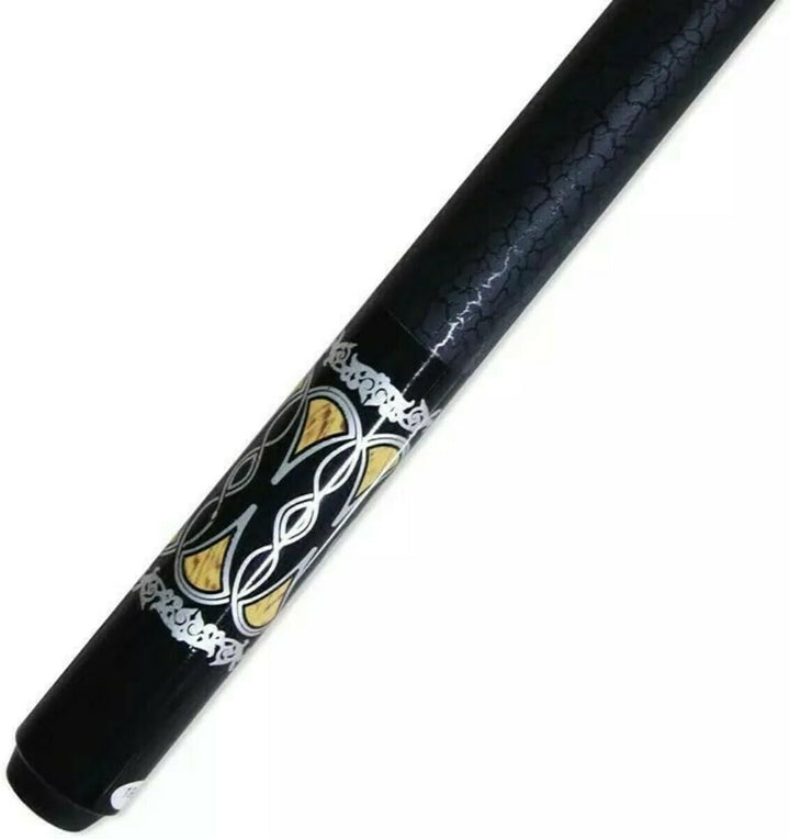 Pegasi Classic Billardqueue 146cm 2-teilig Black Hawk Schwarz Normal, Schwarz Normal