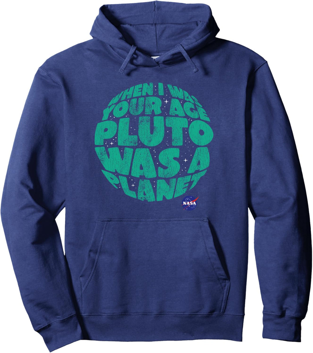 NASA Pluto Was A Planet Pullover Hoodie