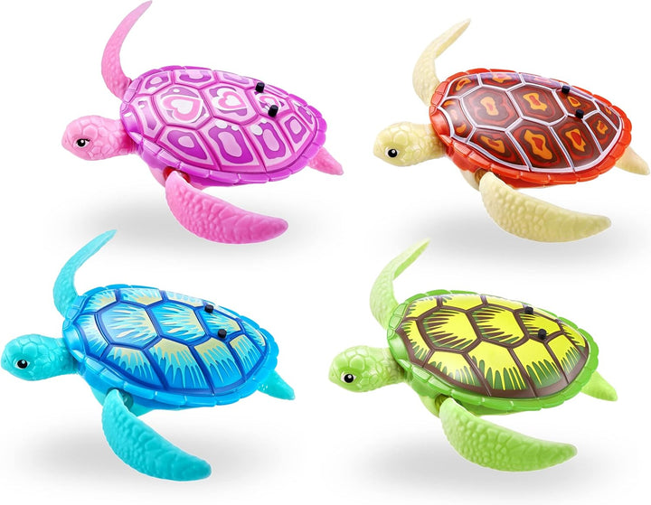 Robo Turtle Roboter-Schwimmschildkröte (2er Pack, Orange & Blau) Orange & Blue Series 2, Orange & Bl