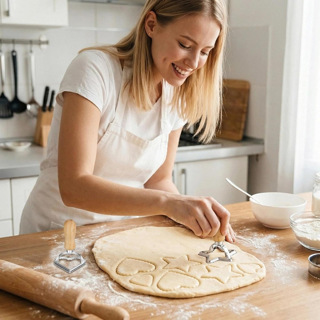9 Stück Ravioli Former Edelstahl Dumpling Maker Set Teigtaschenformer mit Ravioli Ausstecher Maultas