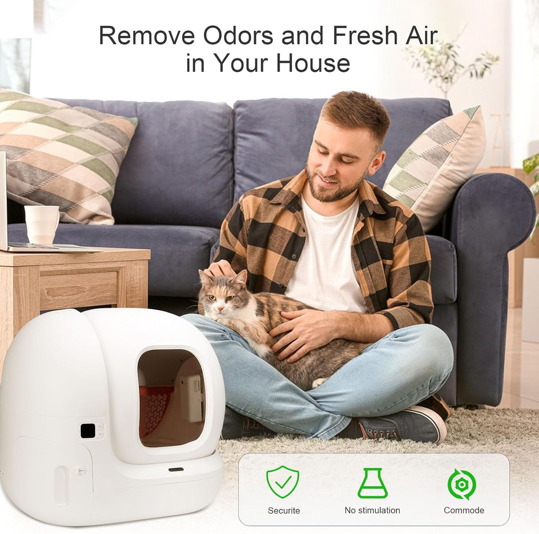 Geruchsvernichter N50 2.0 für Pura Max/Pura Max 2/Purobot Max Selbstreinigende Katzentoilette, ProSe
