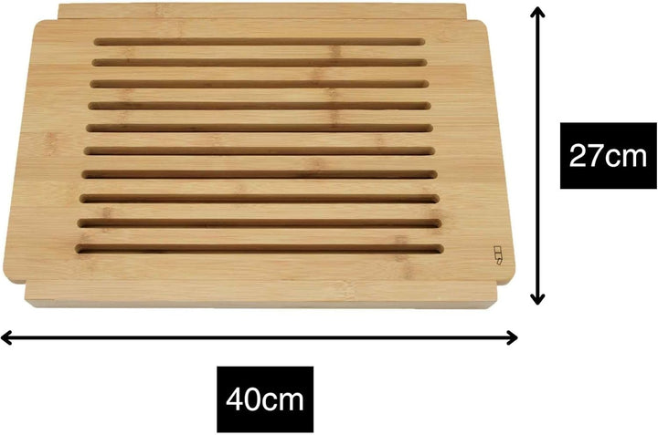 Point Virgule Brotschneidebrett mit krümelrost, Schneidebrett mit Auffangschale, Schneidebrett Brot,