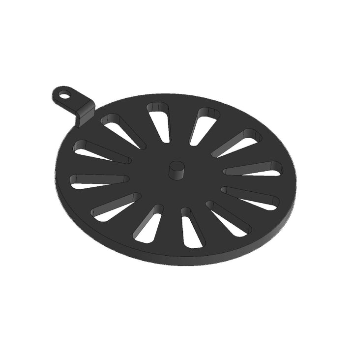 Kaminrost/Ascherost Rund Ø 195 x 10 mm passend für Heta ** Kaminöfen inkl. Modellübersicht - Aschero