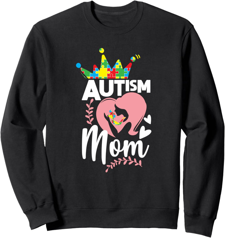Autism Presents Autism Mom Gift Supports Awareness Sweatshirt
