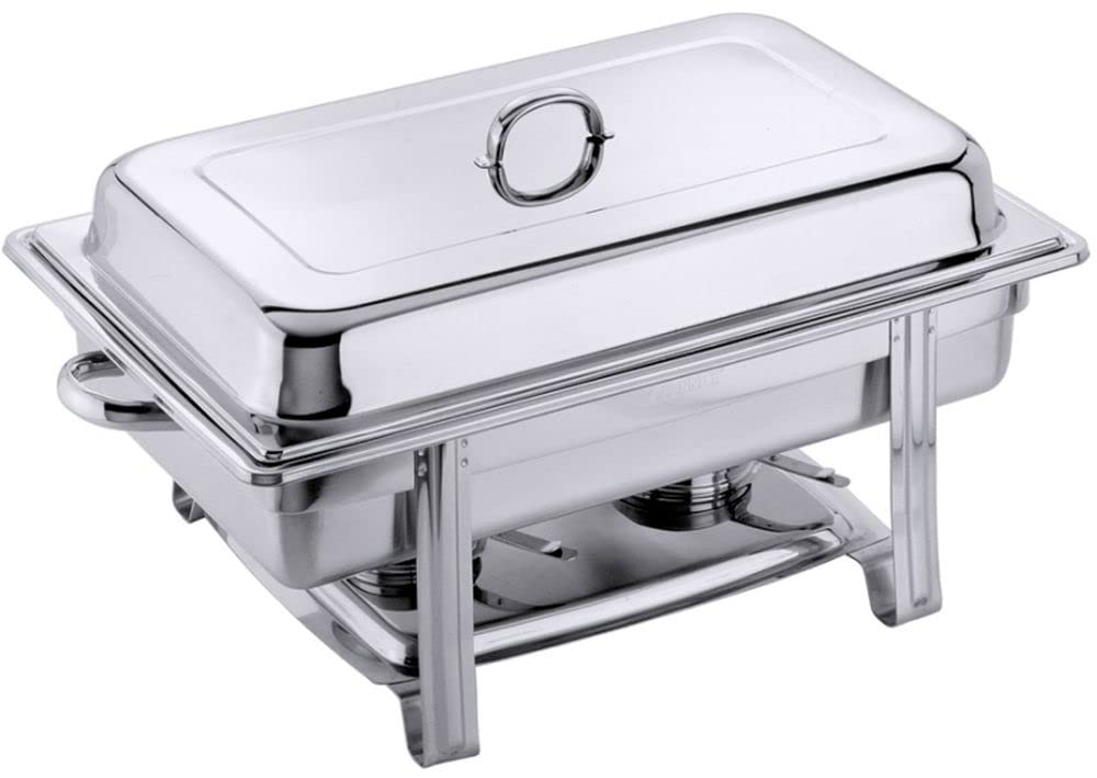 Contacto Edelstahl Chafing Dish GN 1/1, Gestell aus Edelstahl 18/0