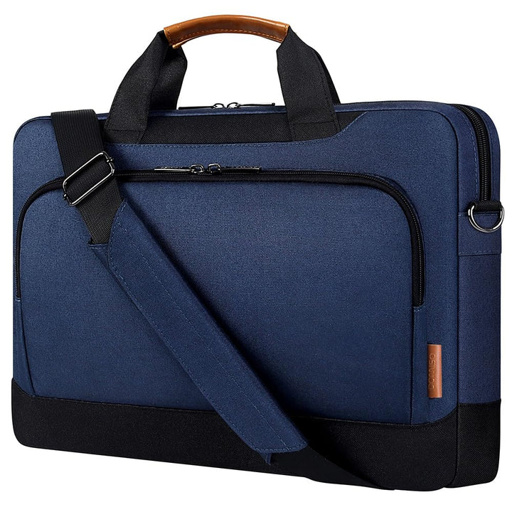 DOMISO 17-17.3 Zoll Laptop Schutzhülle Geschäfts Aktentasche Laptop Umhängetasche Kompatibel mit 17"