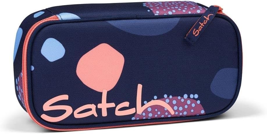 Satch pack Schulrucksack Set 2tlg. inkl. Schlamperbox (Coral Reef), Coral Reef