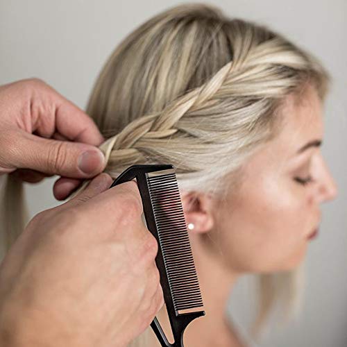 "Never Let Go" Karbonfaser-Styling, Balayage und Highlighting Long Tail Metallkamm
