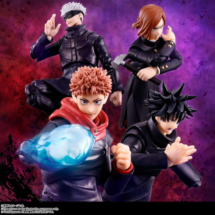 BANDAI Jujutsu Kaisen Figurine S.H. Figuarts Nobara Kugisaki Modern Mehrfarbig, Modern Mehrfarbig