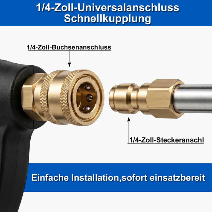Verlängerungslanze für Kärcher K2-K7 Hochdruckreiniger aus Edelstahl