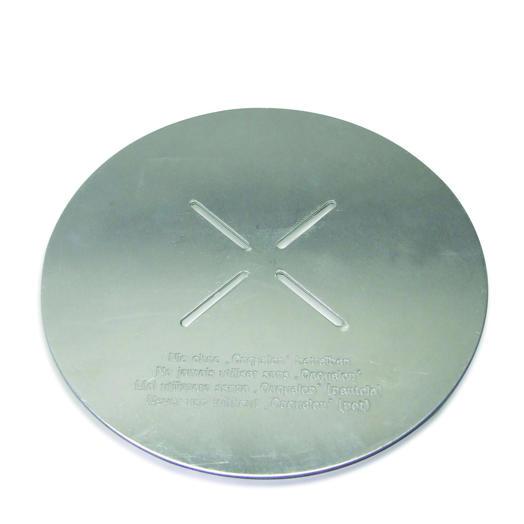 kela 66595 Flammenverteiler für Käse-Fondue, Aluminium, 15,5 cm Durchmesser, Balerno,